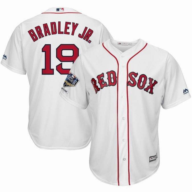 Boston Red Sox 2018 World Series Champions Cool Base Player Jerseys-009